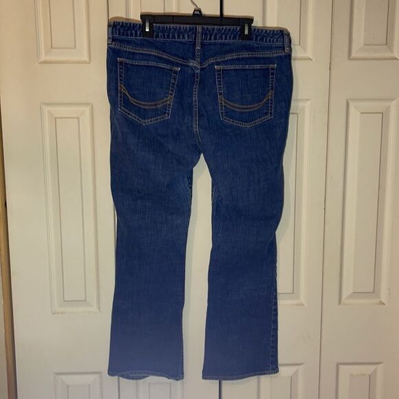 Old Navy The Dreamer Jeans Boot Cut Dark Wash 18 - Picture 8 of 16